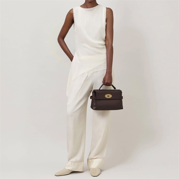 Mulberry Small Stevie Top Handle Ebony 